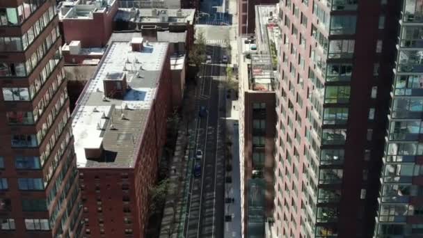 Nyc Şehir Merkezi Hava Görüntüsü — Stok video