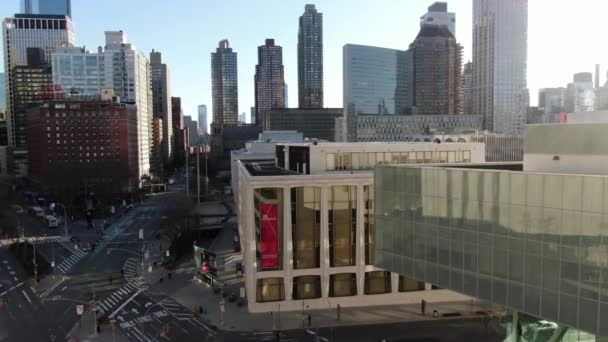 Metropolitan Opera House Durante Surto Coronavirus Março 2020 — Vídeo de Stock