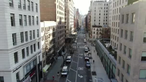 Park Avenue Midtown Închidere Aeriană — Videoclip de stoc