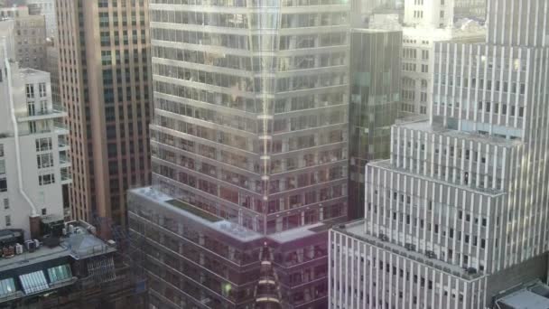 Park Avenue Midtown Aerial 2020 — Wideo stockowe