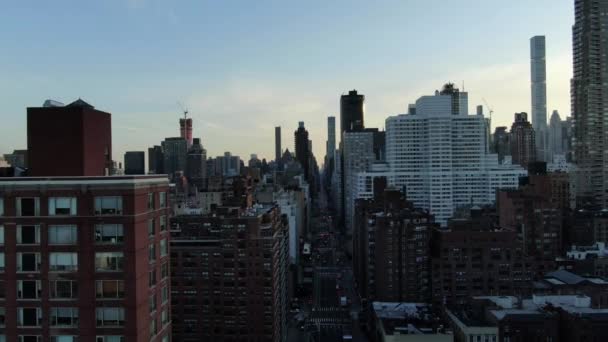 Park Avenue Midtown Nueva York Durante Brote Coronavirus Marzo 2020 — Vídeo de stock