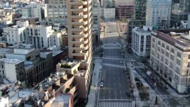 Aşağı Manhattan, New York Şehri Coronavirus salgını sırasında, 2020