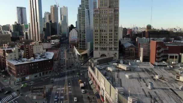Downtown Brooklyn Nowy Jork Podczas Epidemii Koronawirusów 2020 — Wideo stockowe
