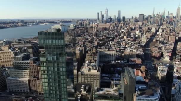 Aerial Soho New York City 2020 — Stock video