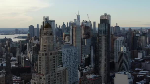 Brooklyn Şehir Merkezi New York Coronavirüs Salgını Sırasında 2020 — Stok video