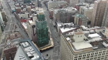 Aerial of Cooper Union, NYC
