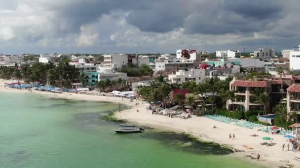 Playa Del Carmen墨西哥 — 图库视频影像