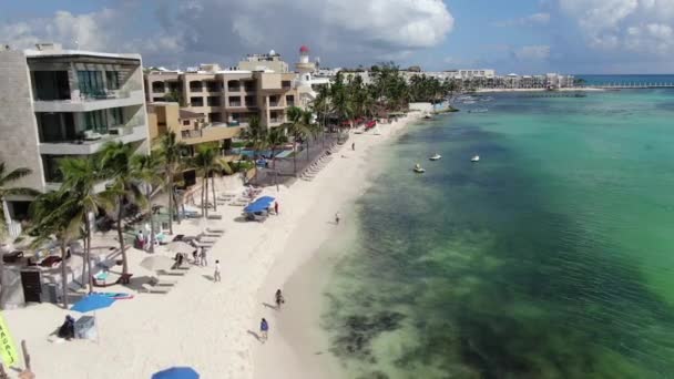 Playa Del Carmen Mexiko — Stockvideo