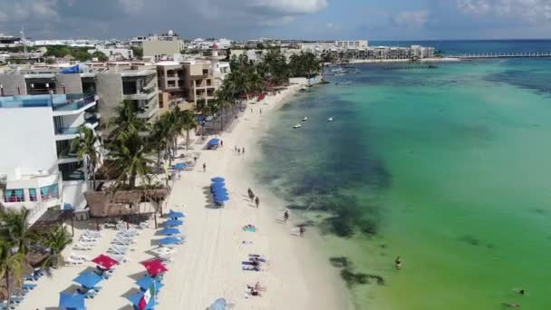 Playa Del Carmen Mexiko — Stockvideo