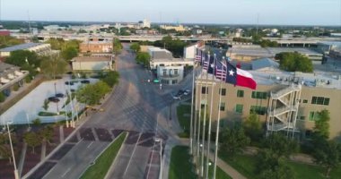 Dallas, Teksas 'ta Döner kavşak ve Karayolu Havalimanı