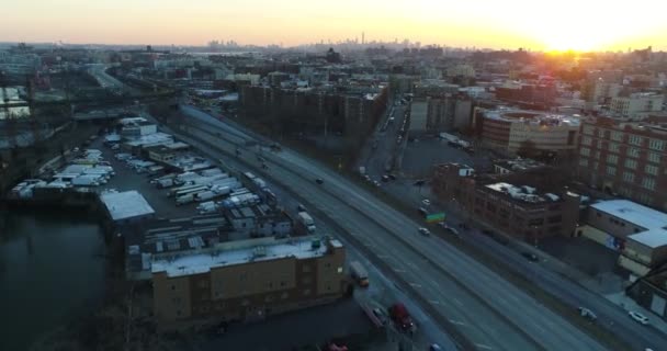 Harlem Nyc Aerial 2021 — 图库视频影像