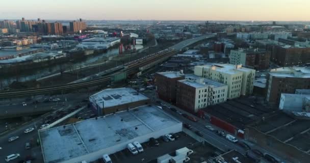 Harlem Nyc Aerial 2021 — Vídeo de Stock