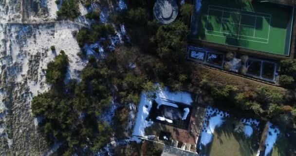 Hamptons Aerial Large Homes — Video Stock