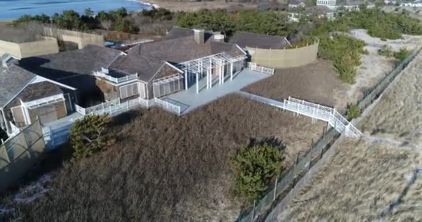 Hamptons Aerial Large Homes — Video Stock