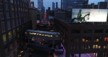 Meatpacking District, Chelsea, New York 'taki High Line Havayolları.