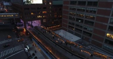 Meatpacking District, Chelsea, New York 'taki High Line Havayolları.