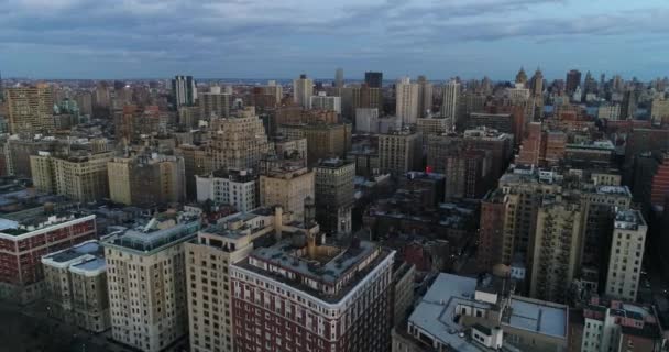 Luchtfoto Bij 79Th Street Upper West Side New York City — Stockvideo