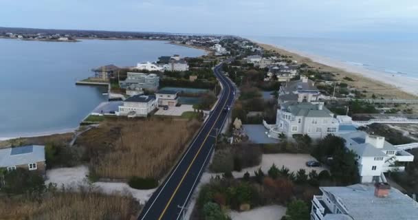 Hamptons State Air Footage — стокове відео