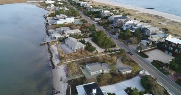 Hamptons Aerial Large Homes — Stock Video