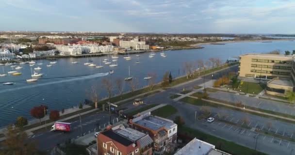 Sheepshead Bay Nyc Μπρούκλιν — Αρχείο Βίντεο