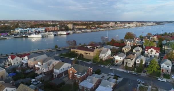 Sheepshead Bay Nyc Brooklyn — Vídeo de stock