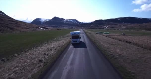 아이슬란드 의도로 달리는 — 비디오