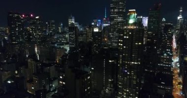 Flatiron, New York 'tan Empire State Binası' nın Hava Görüntüsü