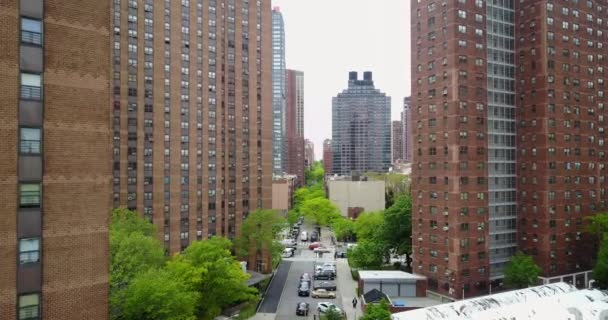 Aerial Footage Upper East Side New York City — Vídeo de Stock