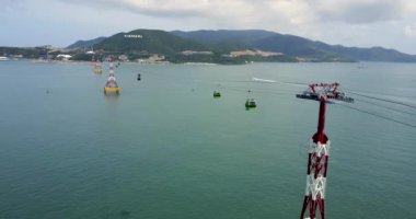 Barselona şehrinin manzarası