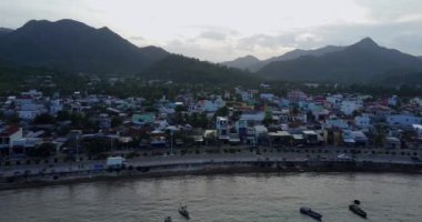 Tayland şehrinin güzel manzarası