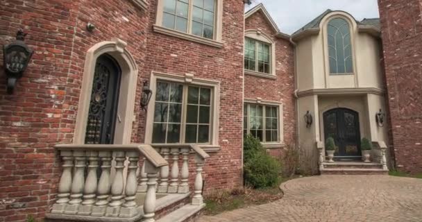 Footage Entrance Hallway Mansion New Jersey — Stock videók