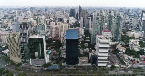 Filmagem Aérea Bangkok Tailândia — Vídeo de Stock