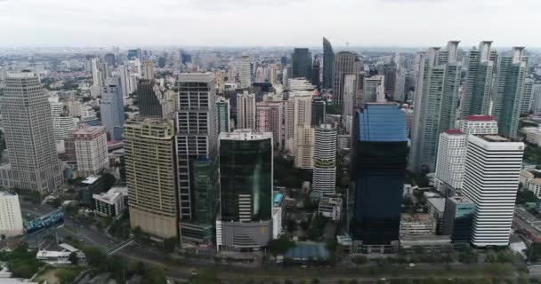 Aerial Footage Bangkok Thailand — Video Stock