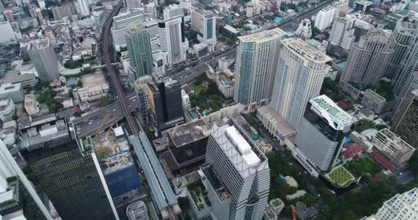 Aerial Footage Bangkok Thailand — Wideo stockowe