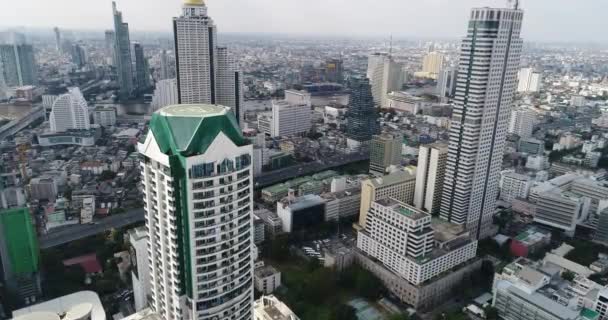 Bangkok Tayland Hava Görüntüleri — Stok video