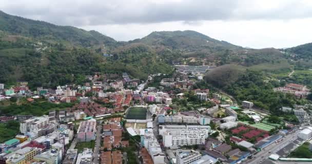 Aerial Footage Phuket Patong Thailand — Stock videók