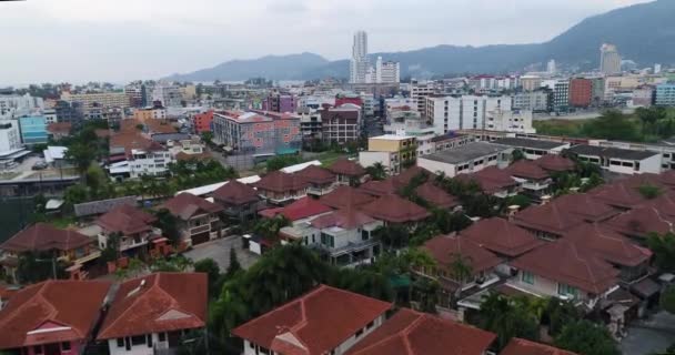 Filmagem Aérea Phuket Patong Tailândia — Vídeo de Stock