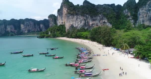 Aerial Footage Krabi Thailand — Stockvideo