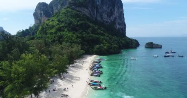 Similan Adaları Tayland Hava Görüntüleri — Stok video