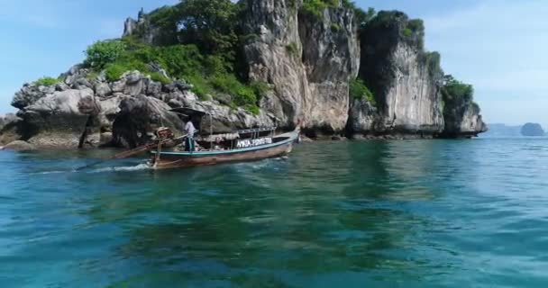 Inggris Aerial Footage Similan Islands Thailand — Stok Video