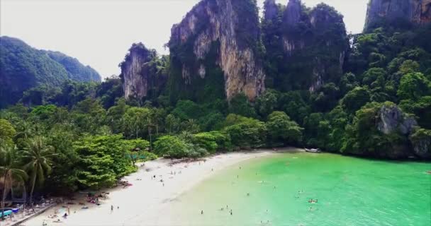 Aerial Footage Krabi Thailand — Stockvideo