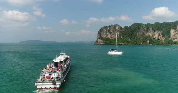 Filmación Aérea Las Islas Similan Tailandia — Vídeos de Stock