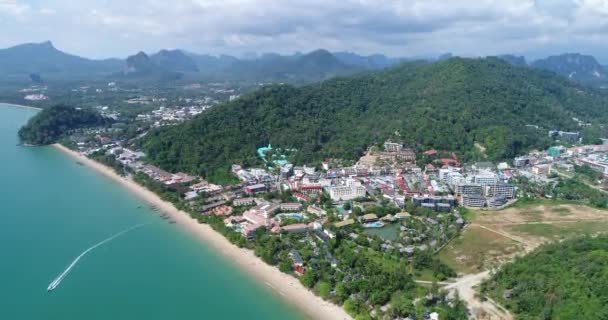 Flygbilder Från Krabi Thailand — Stockvideo