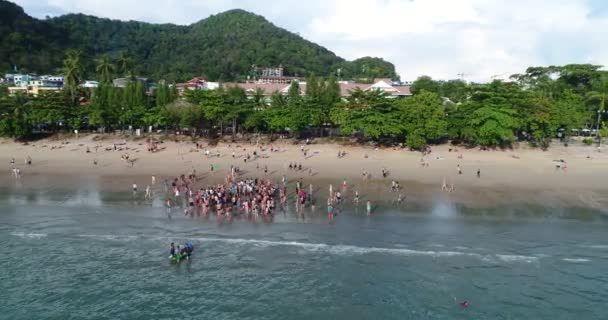 Aerial Footage Krabi Thailand — Wideo stockowe