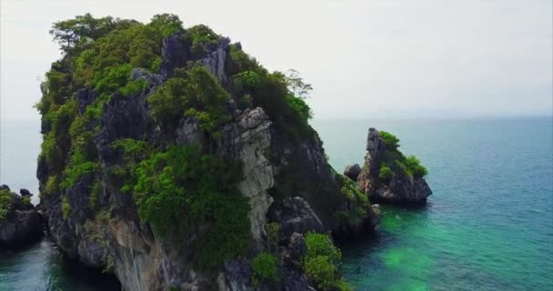 Similan Adaları Tayland Hava Görüntüleri — Stok video