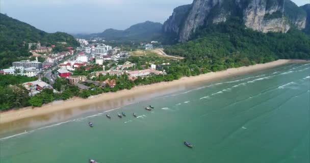 Aerial Footage Krabi Thailand — Stockvideo