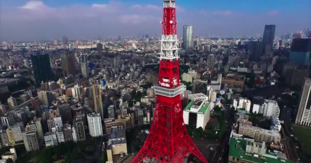 Воздушные Выстрелы Токио — стоковое видео