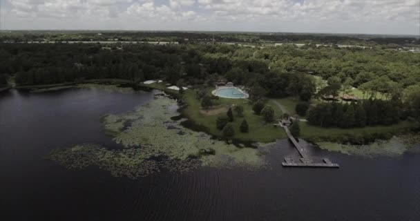 Metrowest Aerial Pond — Vídeo de stock