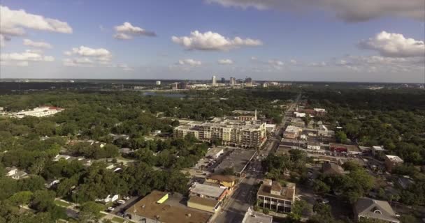 Orlando Florida Vanuit Lucht Bekeken — Stockvideo