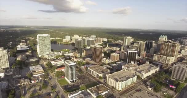 Orlando Florida Vanuit Lucht Bekeken — Stockvideo